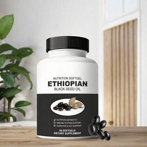 Capsules d'huile de nigelle en gélules souples, 60 unités, pour la santé du foie et de l'estomac, ingrédients doux, gestion quotidienne de l'énergie, 2 capsules - Product Image 3