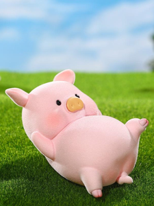 Produits tendance Nouveautés - Figurine de jouet en boîte aveugle rose floquée de la série quotidienne de cochons mignons authentique en stock - Product Image 2