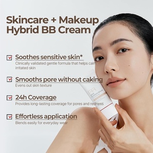 Maquillage coréen, crème <span class=keywords><strong>BB</strong></span> pour les imperfections de la peau, minimise visiblement les pores, fond de teint liquide, fini mat avec de la céramide pour les peaux sensibles - Product Image 3