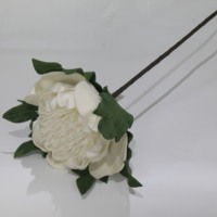 Grosir Bunga Peony Buatan Tangan 70cm, Kepala Tunggal, Busa PE, Warna Kustom untuk Dekorasi Pernikahan, Hotel, dan Rumah