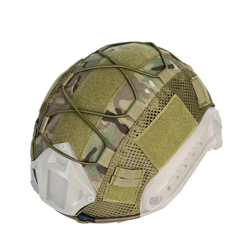 Cubierta de camuflaje Casco táctico especial Cubierta de casco táctico Cubierta de casco