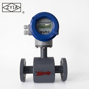 Compteur d'eau électromagnétique numérique ANSI150L en acier inoxydable avec bride, revêtement PTFE variable, pour liquides de rivière, 2 pouces, OEM - Product Image 5