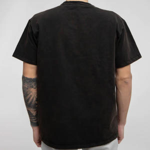 Camiseta Corta de Cuello Redondo Estilo Urbano, Fabricante de Camisetas Personalizadas de Alta Calidad, Camisetas Unisex Extra Grandes de Algodón - Product Image 3