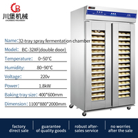 Nouvelle Armoire de Fermentation Électrique Automatique 32 Plateaux pour Boulangerie, pour Pains, Lait, Ingrédients et Sucre