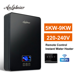 เครื่องทำน้ำอุ่นไฟฟ้าแบบทันที 220-240V 50Hz ป้องกันอุณหภูมิเกิน ร้อนเร็ว สแตนเลส สำหรับใช้ในครัวเรือนและเชิงพาณิชย์ - Product Image 6
