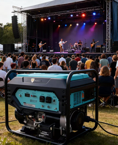 เครื่องกำเนิดไฟฟ้าเบนซินแบบพกพา 4 จังหวะ ระบายความร้อนด้วยอากาศ คุณภาพสูง 9.5 กิโลวัตต์ 50 ลิตร น้ำมันเชื้อเพลิง 499 ซีซี เป็นมิตรกับสิ่งแวดล้อม น้ำหนักเบา สำหรับงานภาคสนาม - Product Image 1