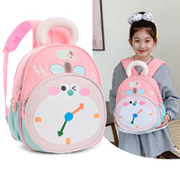 Tas Ransel Anak Kartun Lucu Bahan Polyester Oxford Model 2025.12.17 untuk Anak Laki-laki dan Perempuan, Ringan, Melindungi Tulang Belakang, untuk Sekolah dan Pendidikan