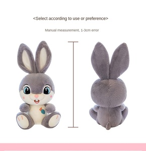 Peluche Giapponese a Forma di Coniglio Rosa, 35-50cm, Grande Bambola Imbottita per Bambini con Funzione Antistress, NOVITÀ - Product Image 6