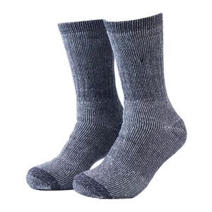 Custom Wool Hiking <b>Socks</b> Thermal Warm Outdoor Sports Crew <b>Socks</b> <b>Moisture</b> Wicking Cushion Winter Hiking <b>Socks</b> for Men - Product Image 3