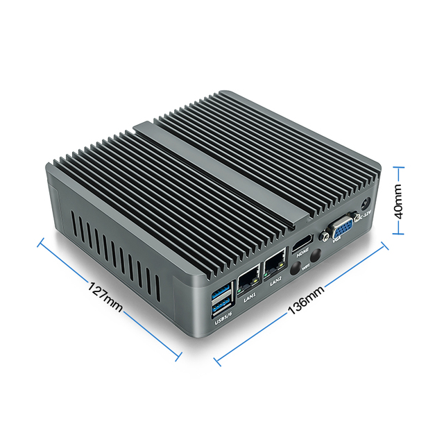 High Performance Mini PC Computer Core Intel N2840 Low Cost Industrial PC Mini Computer Small Industrial PC