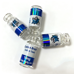 Изготовление индивидуальных голографических лазерных защитных наклеек для флаконов 2 мл и 3 мл под вашим брендом - Product Image 3