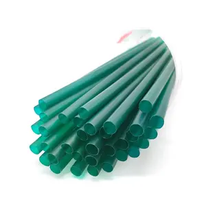 Lot de pailles biodégradables 100% avec Logo personnalisé, produit soluble dans les aliments, paille à boire, en plastique imprimé