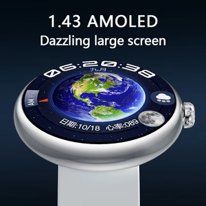 Montre connectée sportive EDS NEW V12, écran rond AMOLED de 1,43 pouces, chat <span class=keywords><strong>GTP</strong></span>, étanche IP68, appel BT, chat pour obtenir le dernier devis - Product Image 2