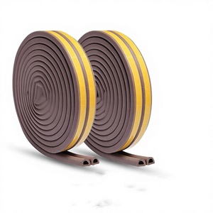 Tiras de Espuma para Sellado de Puertas y Ventanas en Forma de D/P/E/I, Personalizables, Duraderas, de Alta Calidad, Tiras de Espuma EPDM - Product Image 1