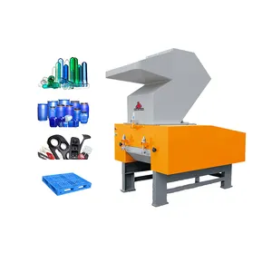 PET bottle crush price apply to waste plastic crushing machine plastic pipe crusher