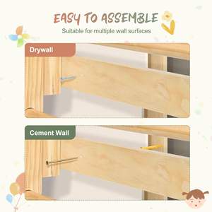 บันไดสวีเดน 10-in-1 สำหรับเล่นในร่ม สนามเด็กเล่นในร่มอเนกประสงค์ ทำจากไม้ สำหรับเด็กเล็กและเด็กโต โครงปีนป่าย - Product Image 3