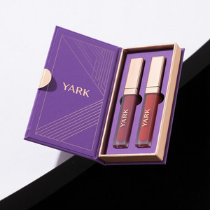 Boîte cadeau magnétique pour cosmétiques et soins de la peau, finition mate, fabrication en usine, avec logo personnalisé - Product Image 5