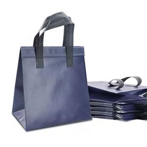 Sacs isothermes biodégradables pour boissons et aliments, sacs de livraison personnalisés en non-tissé, pochettes avec logo pour le stockage au froid/chaud pour les expositions - Product Image 5