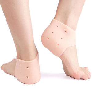 Solette sportive e Comfort protezione per il tallone morbidi cuscinetti in Silicone per cuscinetti in Gel tacco imbottiti per la <span class=keywords><strong>pelle</strong></span> <span class=keywords><strong>secca</strong></span> per evitare sperone del tallone - Product Image 6