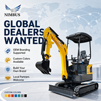 Mini Excavadora con Envío Gratuito, Disponible en Almacén, 2 y 3 Toneladas, Mini Excavadora con Motor Kubota, Excavadora de Cadenas para Proyectos Pequeños