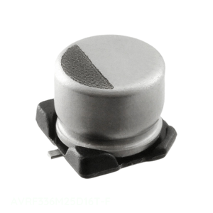 Condensateur SMD original 33 uF AVRF336M25D16T-F à montage en surface, en aluminium, 33UF 20% 25V - Product Image 1