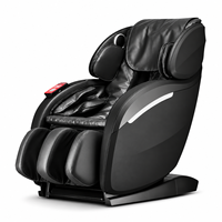 Fauteuil de massage commercial 3D à rail long avec airbags, zéro gravité, paiement par QR code, fabricant OEM ODM pour aéroports et centres commerciaux