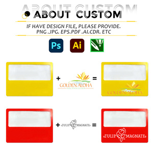 Marque-page loupe en PVC personnalisé en gros IDEA GIFT – Cadeau promotionnel OEM/ODM avec règle intégrée pour cadeaux d'affaires - Product Image 3