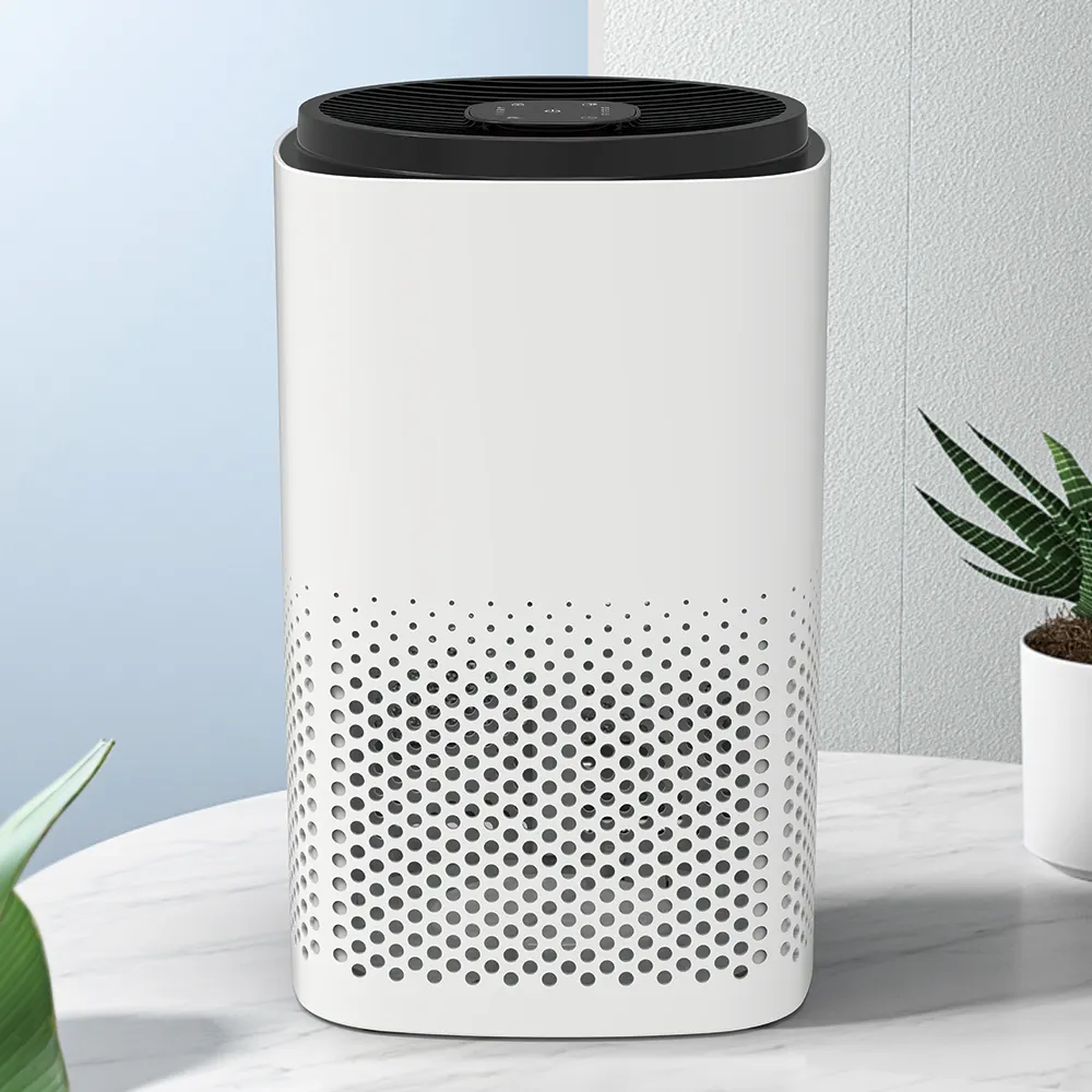 Remove pollen Desktop Smart Mini air purifier H14 Hepa Filter Deodorization