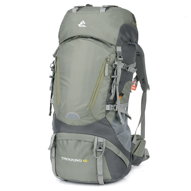 60L Hiking Backpack - Durable, Water Resistant & Spacious