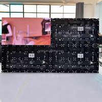 Layar LED 4K Indoor dengan Kecerahan 500cd Garansi 1 Tahun Adobe RGB 98% HDR HLG Pemasangan di Dinding