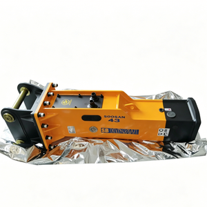 Martillo Hidráulico Tipo Caja SB43 para Excavadoras de 6-9 Toneladas, 375 kg, para Construcción y Minería, con 1 Año de Garantía - Product Image 1