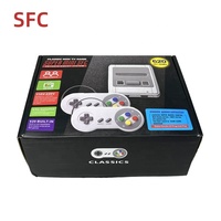 Console de jeu YUXU SFC-02 - Mini console rétro nostalgique couleur TV 620 Prise universelle filaire Jeu vidéo domestique 1 Go de mémoire Prise en charge
