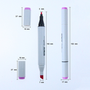 Haute qualité acrylique portable pointe <span class=keywords><strong>tableau</strong></span> <span class=keywords><strong>blanc</strong></span> marqueur permanent encre grasse marqueur stylo croquis école <span class=keywords><strong>crayon</strong></span> ensemble - Product Image 6