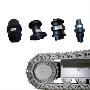 Prix bas 386-0791 Cat302.4D 302.7D 3860791 Rouleau de chenille inférieur pour mini-excavatrice - Product Image 1