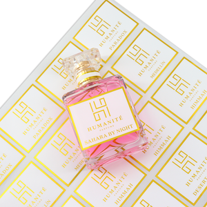 Impresión de Logotipo Personalizado, Etiquetas Adhesivas Laminadas Negras Mate para Productos Económicos, Etiqueta Cuadrada para Envases de Velas, para Botellas de Perfume - Product Image 3