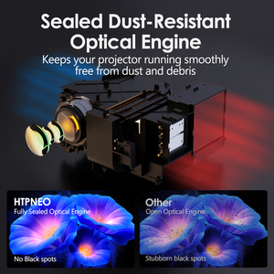 X5 2025 Nouvelle Version Native 1080P 4K Home Cinéma LED Projecteur LCD Android 13 Smart Wifi Vidéo Projecteur pour Maison Chambre - Product Image 5