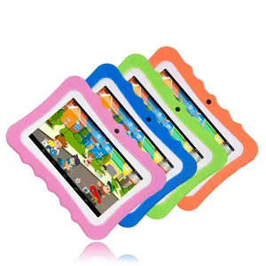 Tablettes wifi Quad Core pour enfants, écran tactile de haute qualité, 7 pouces, android éducatif