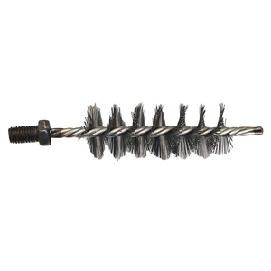 CNJS <span class=keywords><strong>Brosse</strong></span> spirale industrielle en fil d'acier de 25 mm <span class=keywords><strong>pour</strong></span> nettoyage de cheminée, compatible avec les tubes de chaudière M12 et les foyers, <span class=keywords><strong>pour</strong></span> <span class=keywords><strong>perceuse</strong></span> <span class=keywords><strong>ronde</strong></span> - Product Image 2