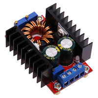 Convertisseur DC-DC CC CV Buck Boost 9-35 à 1-35V 80W, Module Adaptateur Abaisseur et Élévateur de Tension DC, Régulateur de Tension Réglable