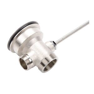Válvula <span class=keywords><strong>de</strong></span> drenaje <span class=keywords><strong>de</strong></span> residuos <span class=keywords><strong>con</strong></span> mango giratorio comercial <span class=keywords><strong>de</strong></span> latón para restaurante Hotel cocinas <span class=keywords><strong>fregadero</strong></span> colador <span class=keywords><strong>con</strong></span> desbordamiento - Product Image 4