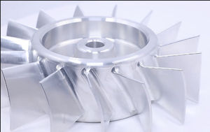 Service d'usinage CNC professionnel à 5 axes, impellers en aluminium, acier inoxydable, titane, pièces pour système de manutention de fluides industriels - Product Image 2
