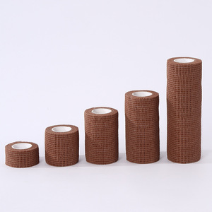 Bandage cohésif élastique <span class=keywords><strong>de</strong></span> couleur blanche et beige avec du latex pour le habillage médical - Product Image 5