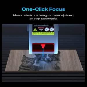 Grabadora Láser Creality Falcon 2 <span class=keywords><strong>Pro</strong></span> S 22 con Asistencia de Aire, Máquina Grabadora y Cortadora Láser Cerrada de 22W / 40W - Product Image 4