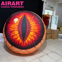 Yeux gonflables d'Halloween, nouveau design de yeux gonflables pour événements festifs