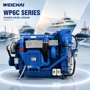 Moteur diesel marin Weichai WP6C250-25 168 kW 225 CV 2425 tr/min <span class=keywords><strong>4</strong></span> temps 6 cylindres pour la propulsion des navires de pêche - Product Image 2