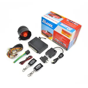 Auto Security System New Design One Way Car Alarm System Anti-theft Easy Alarm DC 12V Universal Compact any Car 433 Mhz 100m