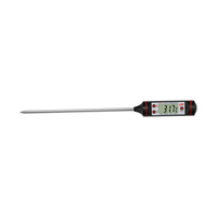 Termometer digital untuk memasak daging, pengukur suhu dapur makanan elektronik rumah tangga