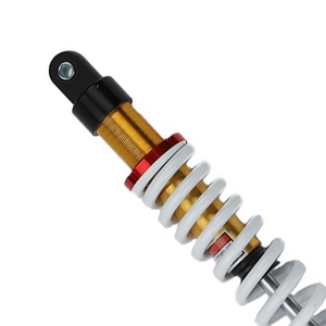380mm Moto Amortisseur Suspension Arrière pour 110-160CC DIRT PIT BIKE Quads Certains Pit Bikes Buggies <span class=keywords><strong>Yamaha</strong></span> Aerox <span class=keywords><strong>MBK</strong></span> <span class=keywords><strong>Nitro</strong></span> - Product Image 6
