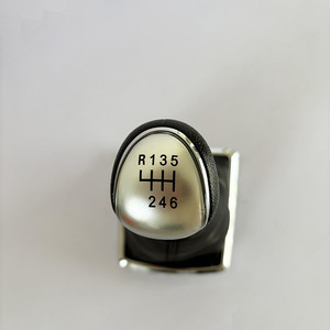 Chen Can Car Gear <b>Knob</b> Leather For Ford Focus 6 Speed <b>Shift</b> Lever Cover - Product Image 3