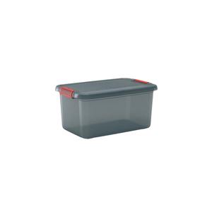 Conteneur à fermeture K LATCH en plastique gris transparent 59x39x28cm 43L - Product Image 1